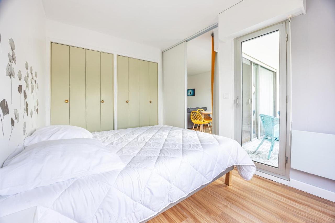La Tortue Joyeuse - Appartement Avec Loggia Bernieres-sur-Mer Экстерьер фото