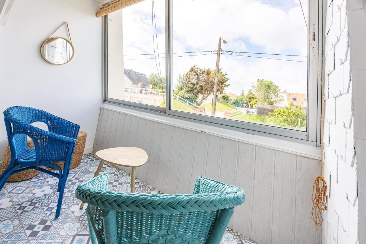La Tortue Joyeuse - Appartement Avec Loggia Bernieres-sur-Mer Экстерьер фото